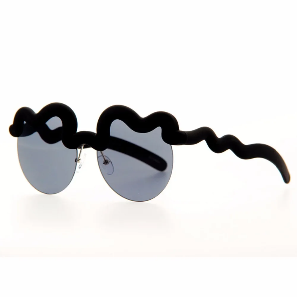 Cotton Clouds Waves Women&men Dancing Sunglasses Matte Soft Material Half Frame Sun glasses Reflective Color Lens Oculos De Sol
Cotton Clouds Waves Women&men Dancing Sunglasses Matte Soft Material Half Frame Sun glasses Reflective Color Lens Oculos De Sol