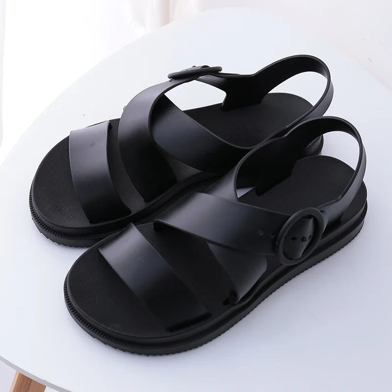 Women Flat Sandals Gladiator Open Toe Buckle Soft Jelly Sandals Female Casual Summer Flat Platform for Girl Beach Shoes
Women Flat Sandals Gladiator Open Toe Buckle Soft Jelly Sandals Female Casual Summer Flat Platform for Girl Beach Shoes