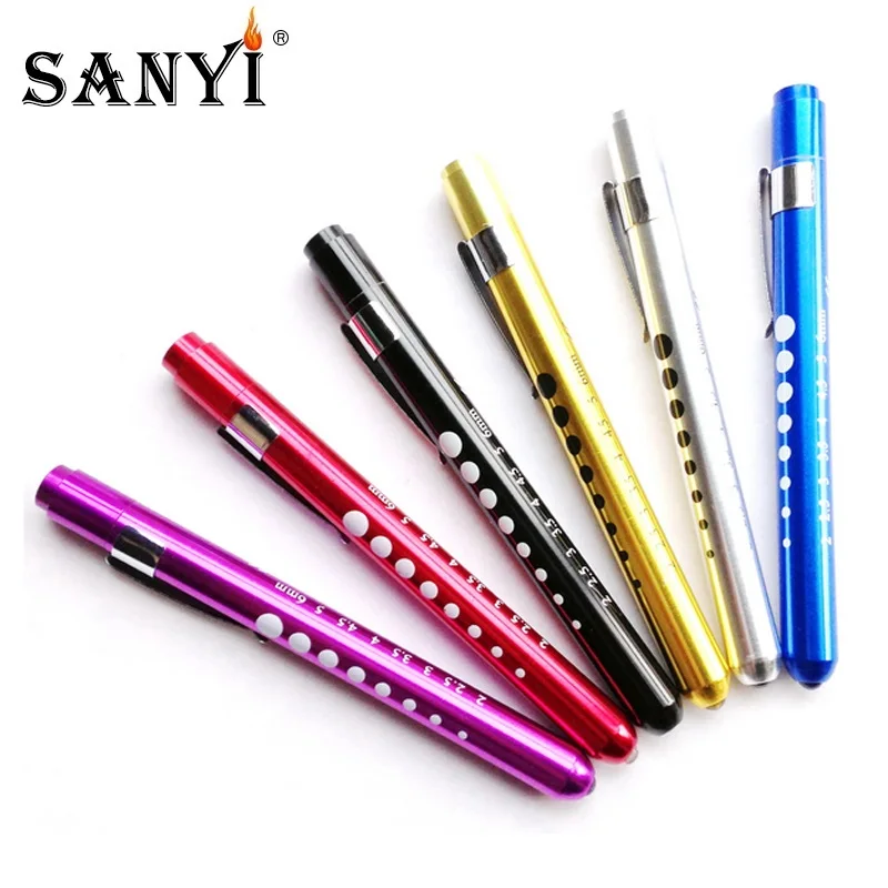 Portable LED Medical Penlight Torch Lamp Surgical First Aid Nurse Doctor Pocket Work Light Emergency Pen Flashlight Use 2*AAA
Portable LED Medical Penlight Torch Lamp Surgical First Aid Nurse Doctor Pocket Work Light Emergency Pen Flashlight Use 2*AAA