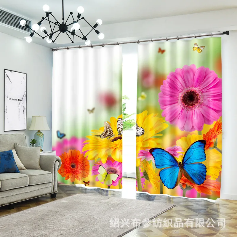 plant 1set Digital print blackout curtains for window treatment blinds finished drapes window curtains Living room bedroom CU222
plant 1set Digital print blackout curtains for window treatment blinds finished drapes window curtains Living room bedroom CU222