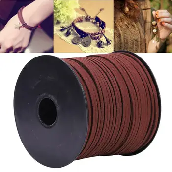 1 Roll 90m durable Waxed Thread Flat Leather Cord Rope Craft Necklace DIY Handmade Jewelry Making Findings Accessory for Jeweler
1 Roll 90m durable Waxed Thread Flat Leather Cord Rope Craft Necklace DIY Handmade Jewelry Making Findings Accessory for Jeweler