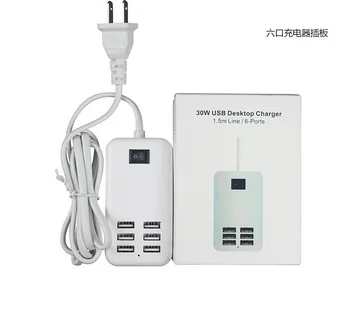 100pcs US EU Plug 4 6Ports Multiple Wall USB Charger 15W 3A Smart Adapter Mobile Phone Charging For iPhone iPad SAMSUNG 
100pcs US EU Plug 4 6Ports Multiple Wall USB Charger 15W 3A Smart Adapter Mobile Phone Charging For iPhone iPad SAMSUNG