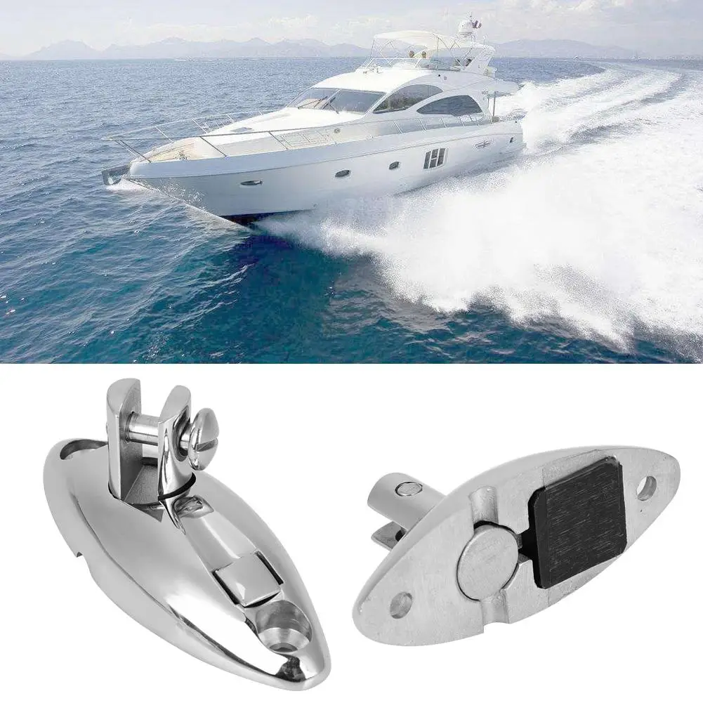 

316 Stainless Steel Marine Boat Hatch Swivel Hinge Mount Deck Fitting Hardware Universal for Marine Boat Marine Yacht