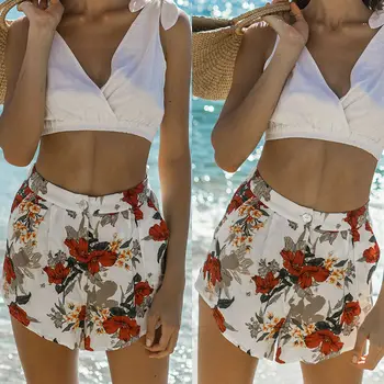 2019 new Brand Summer Womens Loose Pants Belt Trousers Casual Button Floral Beach High Waist Hot Pants
2019 new Brand Summer Womens Loose Pants Belt Trousers Casual Button Floral Beach High Waist Hot Pants