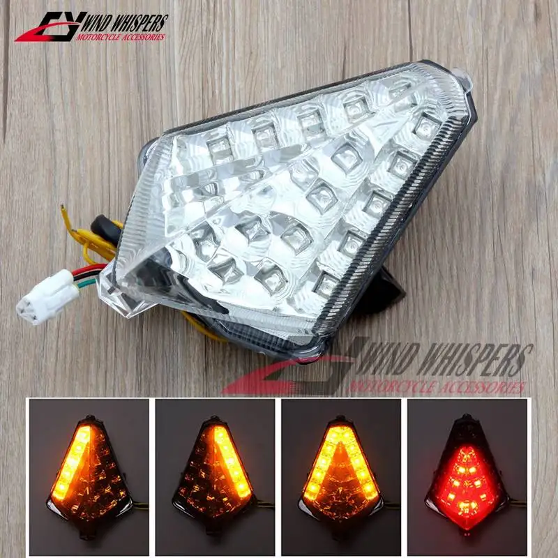 Motorcycle LED Rear Turn Signal Tail Stop Light Lamp Integrated For Yamaha YZF R1 2007-2008 07 08 TMAX530 T-MAX 530 2012-2014
Motorcycle LED Rear Turn Signal Tail Stop Light Lamp Integrated For Yamaha YZF R1 2007-2008 07 08 TMAX530 T-MAX 530 2012-2014