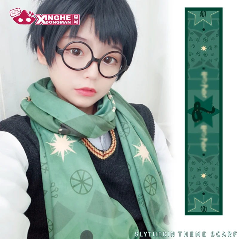 Milky Way Anime Harri Slytherin Scarf Towel Green Potter Unisex Velvet Cute Velvet Scarf Towel Girl Gift 190CM
Milky Way Anime Harri Slytherin Scarf Towel Green Potter Unisex Velvet Cute Velvet Scarf Towel Girl Gift 190CM