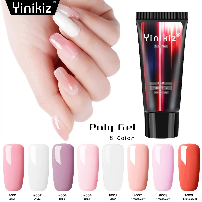 Yinikiz 8colors Acrylic Poly Gel Nail Art Extension Lacquer Quick Builder Extension Camouflage LED UV Nail Poly Gel
Yinikiz 8colors Acrylic Poly Gel Nail Art Extension Lacquer Quick Builder Extension Camouflage LED UV Nail Poly Gel