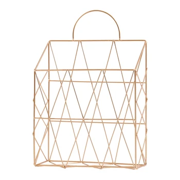 1pc Metal Basket Europe Style Wall-mounted Newspaper Magazine File Holder Storage Container Display Stand
1pc Metal Basket Europe Style Wall-mounted Newspaper Magazine File Holder Storage Container Display Stand
