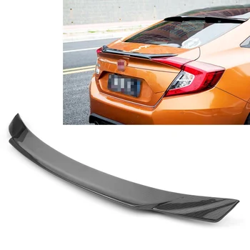 Carbon Fiber Styling Car Rear Spoiler Wing Lip Trim for Honda Civic 10th Sedan Style C 2016 2017 2018 2019 2020 Car Accessories
Carbon Fiber Styling Car Rear Spoiler Wing Lip Trim for Honda Civic 10th Sedan Style C 2016 2017 2018 2019 2020 Car Accessories