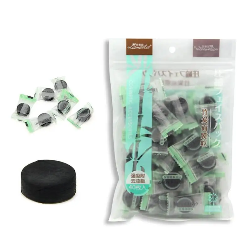 40pcs DIY Compressed Mask High Quality Non-woven Fabrics Facial Natural Bamboo Charcoal Mask Fiber Face Care Mask
40pcs DIY Compressed Mask High Quality Non-woven Fabrics Facial Natural Bamboo Charcoal Mask Fiber Face Care Mask