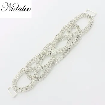 145mm 5 7/10" Silver Color Ribbon Buckle Sliders Swimming Crystal Rhinestone Connectors Competition Miss Bikini Accessories
145mm 5 7/10" Silver Color Ribbon Buckle Sliders Swimming Crystal Rhinestone Connectors Competition Miss Bikini Accessories