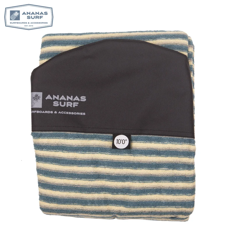 Ananas Surf surfboard sock 10 ft. surfing longboard round nose soft cover bag protective 10'0" 300 cm stretch terry knit fabric
Ananas Surf surfboard sock 10 ft. surfing longboard round nose soft cover bag protective 10'0" 300 cm stretch terry knit fabric