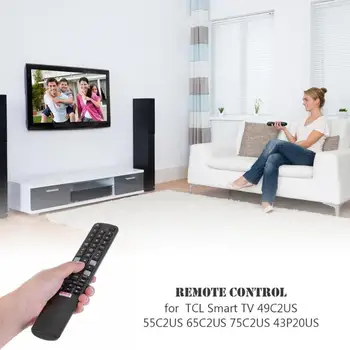 ALLOYSEED Replaced Smart TV Remote Control ARC802N YUI1 for TCL 49C2US 55C2US 65C2US 75C2US 43P20US
ALLOYSEED Replaced Smart TV Remote Control ARC802N YUI1 for TCL 49C2US 55C2US 65C2US 75C2US 43P20US