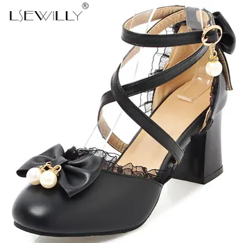 Lsewilly 2019 Sweet Pink Women Sandals Elegant Bow Tie Women Shoes Cross Tie Round Toe Thick Heel Summer Shoes Size 32-43 E395
Lsewilly 2019 Sweet Pink Women Sandals Elegant Bow Tie Women Shoes Cross Tie Round Toe Thick Heel Summer Shoes Size 32-43 E395