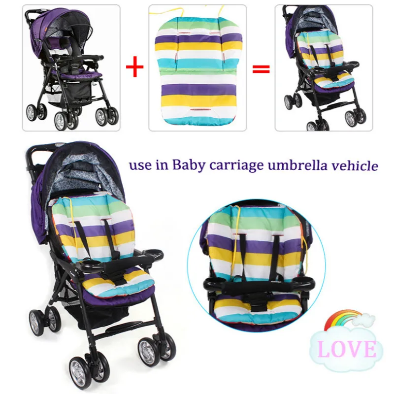 Child Car Seat Accessories Rainbow Thickened Cotton Pad Comfortable Baby Stroller Accessories Baby Dinner Chair Cushion
Child Car Seat Accessories Rainbow Thickened Cotton Pad Comfortable Baby Stroller Accessories Baby Dinner Chair Cushion