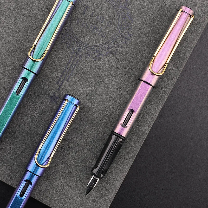 1Piece Luxury Starry Ink Sac Fountain Pens 0.38/0.5mm Positive Pens For Kids Writing School Office Supplies Korean Stationery
1Piece Luxury Starry Ink Sac Fountain Pens 0.38/0.5mm Positive Pens For Kids Writing School Office Supplies Korean Stationery