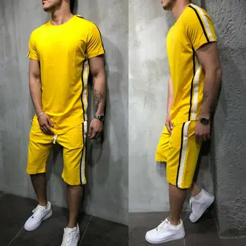 Mens Sets 2019 New Brand Casual Baggy Summer O-Neck Dance Jogging Trousers Jogger Sports Pants Tracksuit
Mens Sets 2019 New Brand Casual Baggy Summer O-Neck Dance Jogging Trousers Jogger Sports Pants Tracksuit