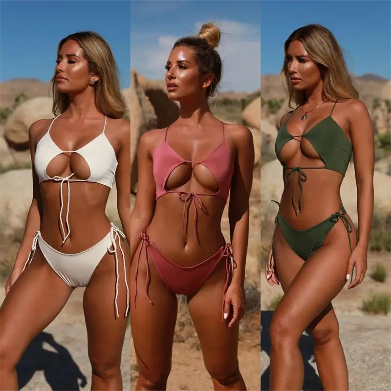 2019 New Summer Women Open back bikini Set sexy Women Bikini Swimsuit Mini Sexy Bikini Set Sunbathing Bikini
2019 New Summer Women Open back bikini Set sexy Women Bikini Swimsuit Mini Sexy Bikini Set Sunbathing Bikini