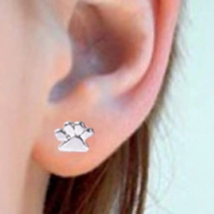 Cute Women Stainless Steel Claw Footprint Ear Stud Animal Earring Fashion Charm Jewelry Accessory
Cute Women Stainless Steel Claw Footprint Ear Stud Animal Earring Fashion Charm Jewelry Accessory