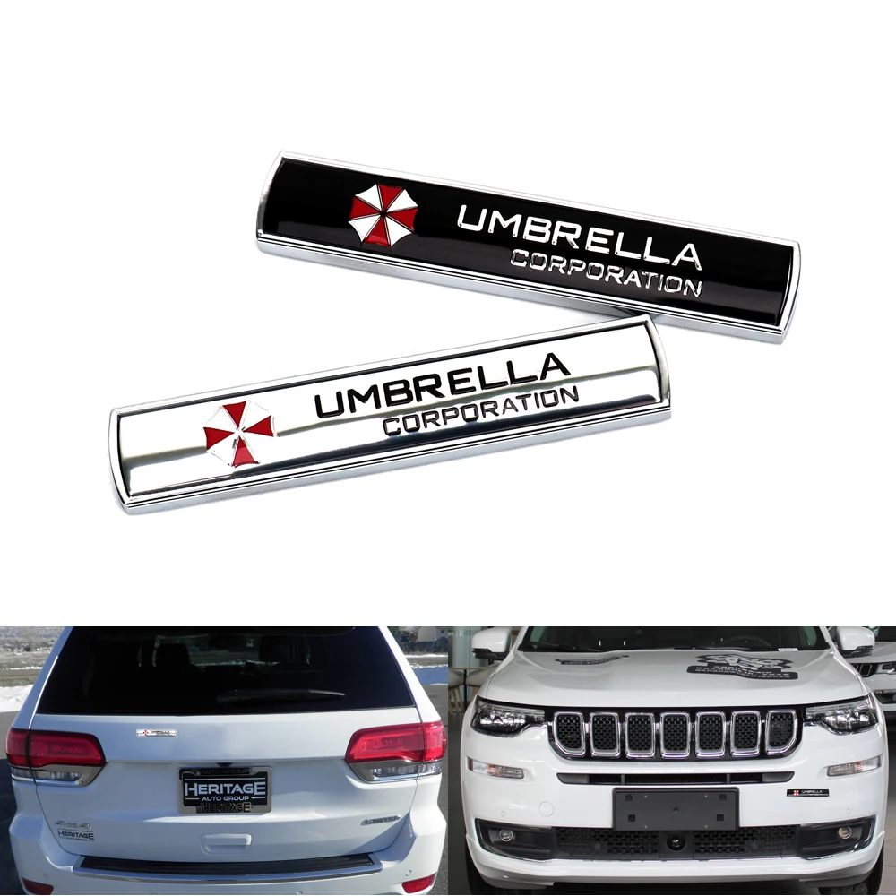 3D Metal Sticker Car Rear Trunk Sticker for Jeep Umbrella Corporation Emblem Badge Sticker and Decals Car Accessories
3D Metal Sticker Car Rear Trunk Sticker for Jeep Umbrella Corporation Emblem Badge Sticker and Decals Car Accessories