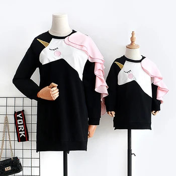 Spring Autumn mother daughter dress matching family outfits mother kids dress matching clothes unicorn flounce 2 to 9 yrs
Spring Autumn mother daughter dress matching family outfits mother kids dress matching clothes unicorn flounce 2 to 9 yrs