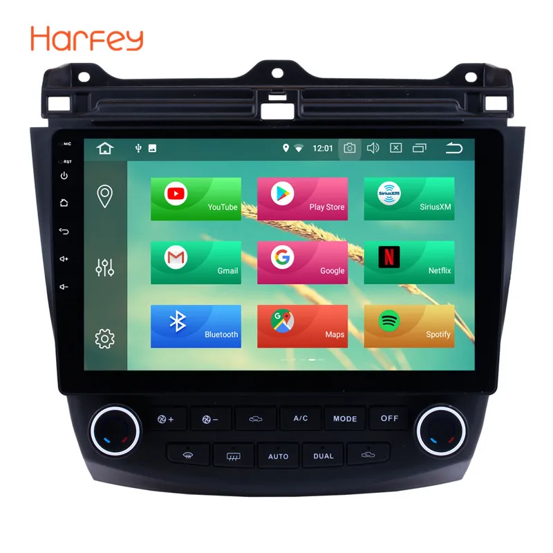Harfey Android 9.0 Octa Core RAM 4G ROM 32G Car Audio Stereo Radio For Honda Accord 7 2003-2007 GPS Navigation Video Head Unit 
Harfey Android 9.0 Octa Core RAM 4G ROM 32G Car Audio Stereo Radio For Honda Accord 7 2003-2007 GPS Navigation Video Head Unit
