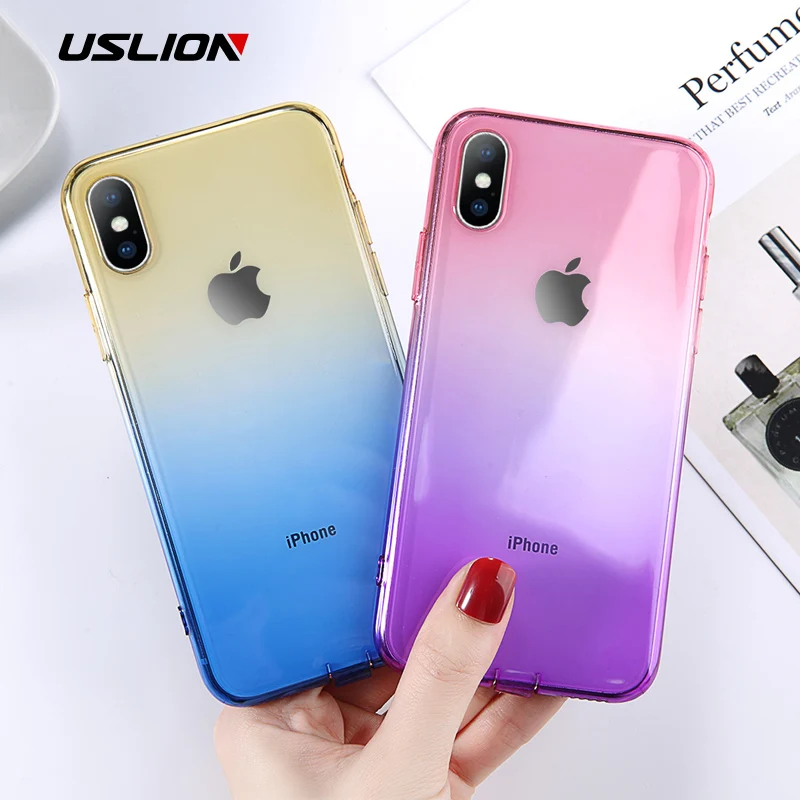 USLION For iPhone 6 6S iPhone 7 8 Plus Ultra Thin Cases for iPhone X XS Max XR Clear Silicon Phone Cases For iPhone 6 7 Fundas
USLION For iPhone 6 6S iPhone 7 8 Plus Ultra Thin Cases for iPhone X XS Max XR Clear Silicon Phone Cases For iPhone 6 7 Fundas