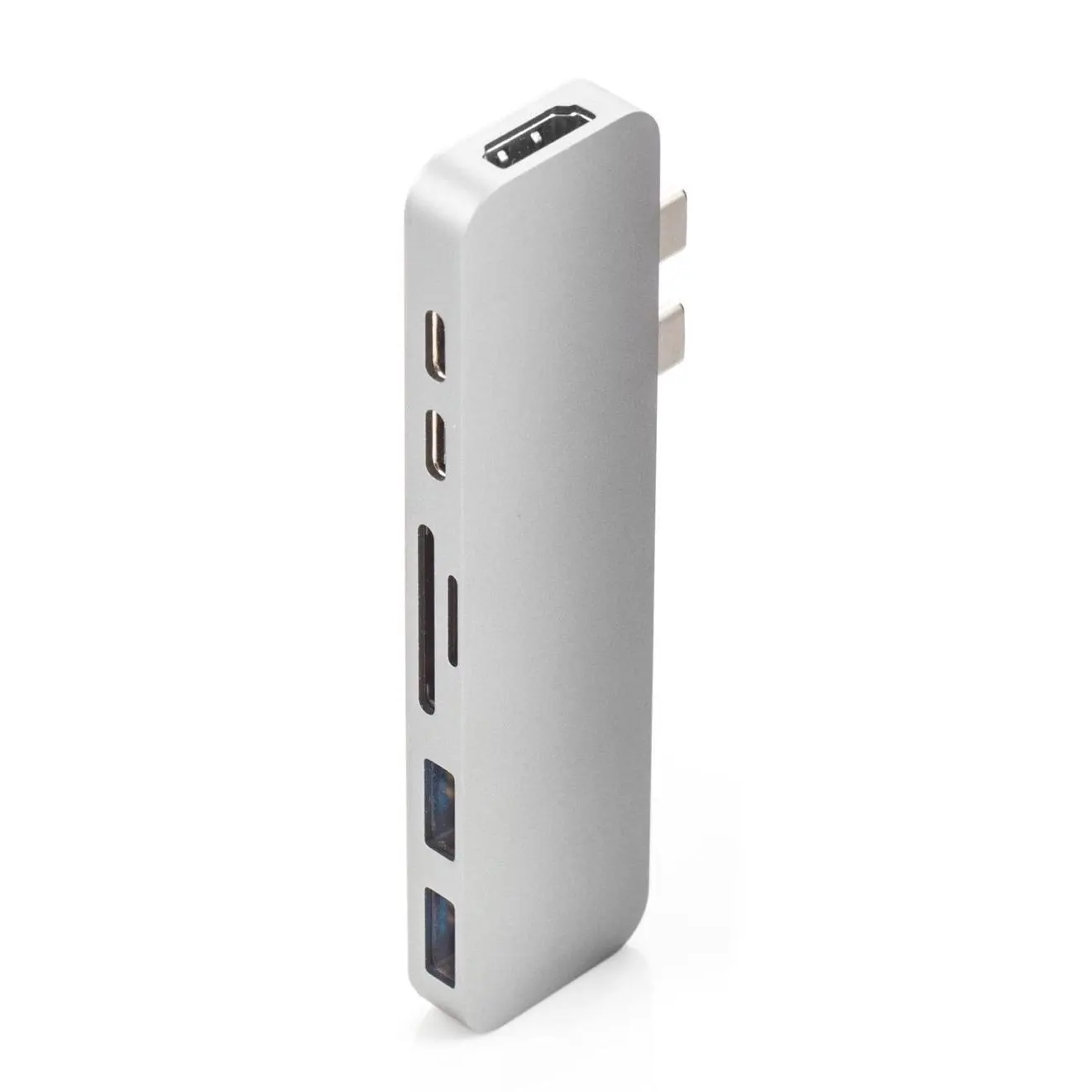 Type C Adapter, 7-in-1 USB C Hub for MacBook Pro, PC w USB-C Port: USB-C 40Mbps 100W Power Delivery, USBC 5Gbps Data, 4K HDMI,
Type C Adapter, 7-in-1 USB C Hub for MacBook Pro, PC w USB-C Port: USB-C 40Mbps 100W Power Delivery, USBC 5Gbps Data, 4K HDMI,