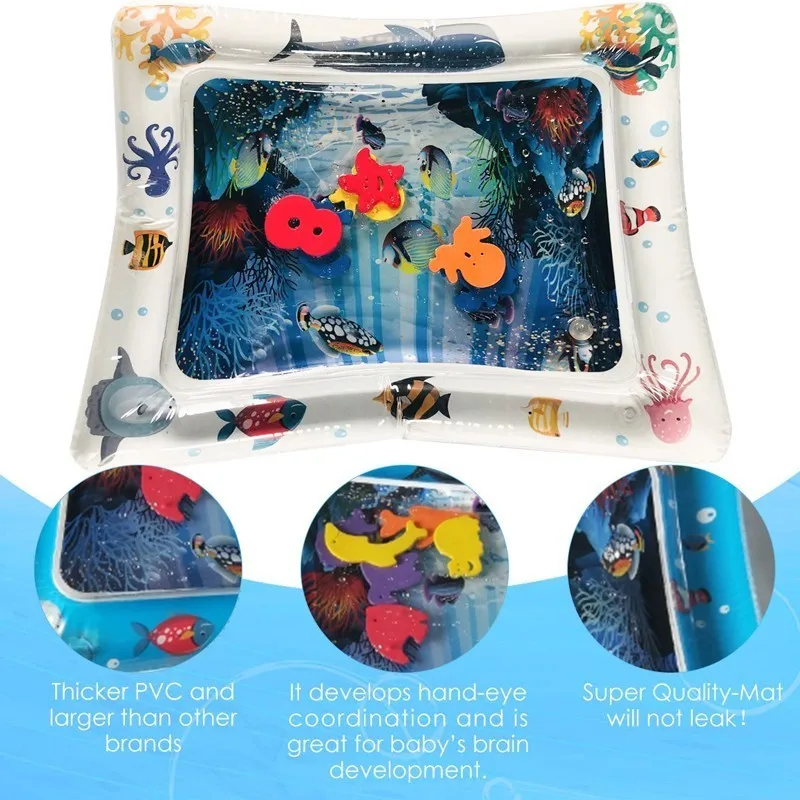 Baby Crawling Water Mat Inflatable Play Mat Playmat Toddler Pad Baby Cushion Play Water Cushion Pad For Newborn Dropshipping
Baby Crawling Water Mat Inflatable Play Mat Playmat Toddler Pad Baby Cushion Play Water Cushion Pad For Newborn Dropshipping