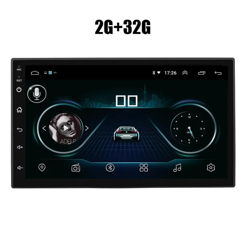 7 Inch HD Car MP5 Player Radio Capacitance Touch Screen Android Smart GPS Navigation Bluetooth Mute Aux Functie
7 Inch HD Car MP5 Player Radio Capacitance Touch Screen Android Smart GPS Navigation Bluetooth Mute Aux Functie