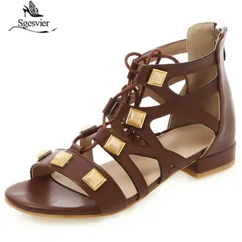 Sgesvier Beach Flip Flops Summer Shoes Gladiator Sandals Women Flat Sandals Ladies Casual Sandalias Lace Up Zapatos Mujer G474
Sgesvier Beach Flip Flops Summer Shoes Gladiator Sandals Women Flat Sandals Ladies Casual Sandalias Lace Up Zapatos Mujer G474