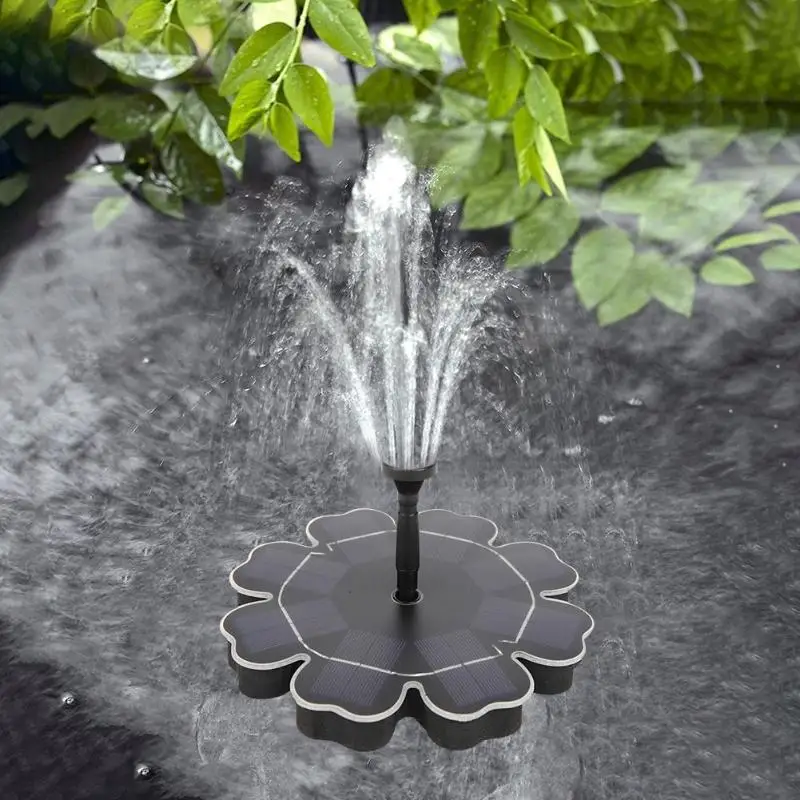 5V 180 L/H Brushless Solar Water Fountain Pump 4 Nozzles Floating Solar Fountain Bird Bath Pond Floating Kits Garden Decor
5V 180 L/H Brushless Solar Water Fountain Pump 4 Nozzles Floating Solar Fountain Bird Bath Pond Floating Kits Garden Decor