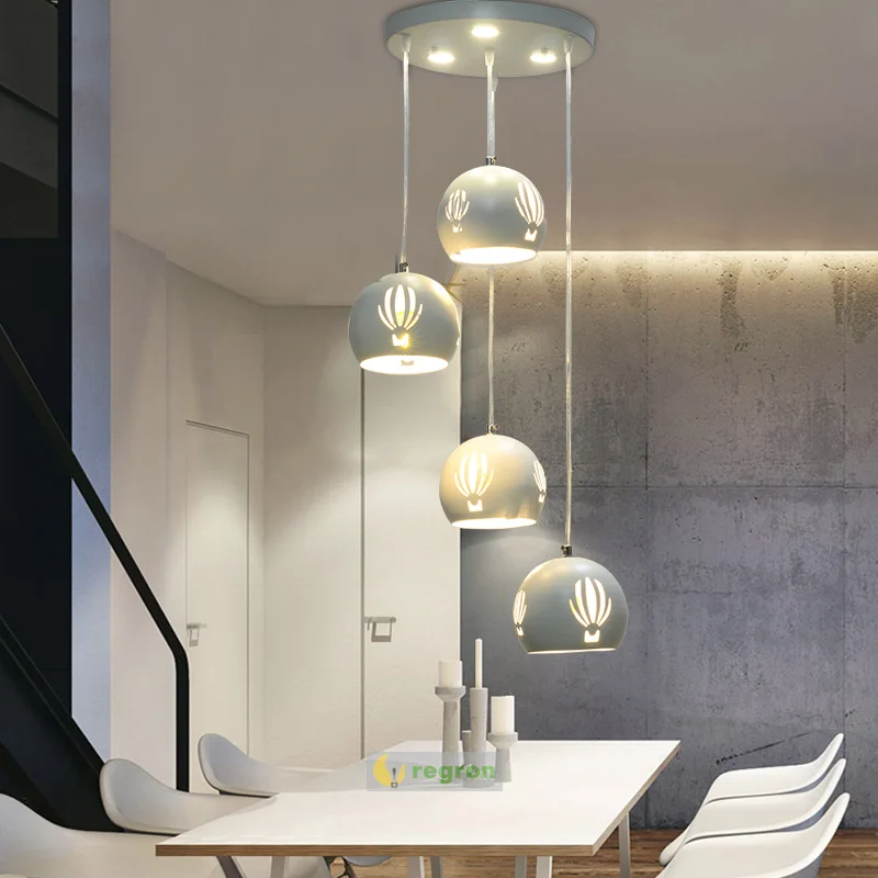modern Small Hanging Lamp creative four head Dining Room Lights loft personality wrought Nordic iron bedroom bar Led lamps
modern Small Hanging Lamp creative four head Dining Room Lights loft personality wrought Nordic iron bedroom bar Led lamps