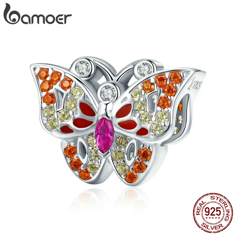 BAMOER 925 Sterling Silver Color Crystal CZ Butterfly Shape Beads Fit Women Charm Bracelets & Necklaces DIY Jewelry Gift SCC1023
BAMOER 925 Sterling Silver Color Crystal CZ Butterfly Shape Beads Fit Women Charm Bracelets & Necklaces DIY Jewelry Gift SCC1023