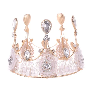 Birthday Crown Cake Baking Decoration Manual Vintage Queen Crystal Bride Crown Headdress Jewelry
Birthday Crown Cake Baking Decoration Manual Vintage Queen Crystal Bride Crown Headdress Jewelry