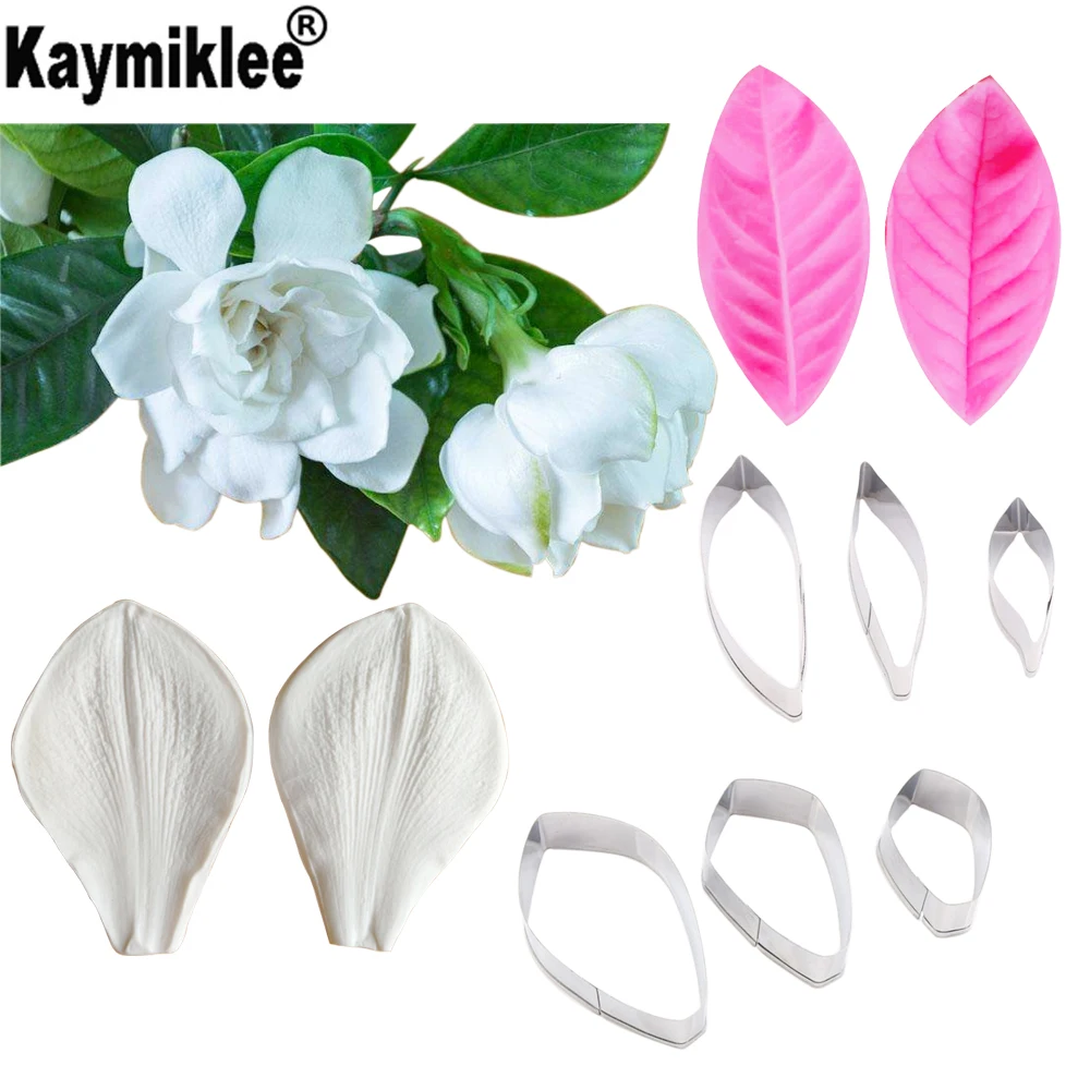 Gardenia Flower Silicone Mold Leaf Veiner DIY Fondant Cake Decorating Tools Flower Making Petal Leaf Silicone Mold CS247
Gardenia Flower Silicone Mold Leaf Veiner DIY Fondant Cake Decorating Tools Flower Making Petal Leaf Silicone Mold CS247