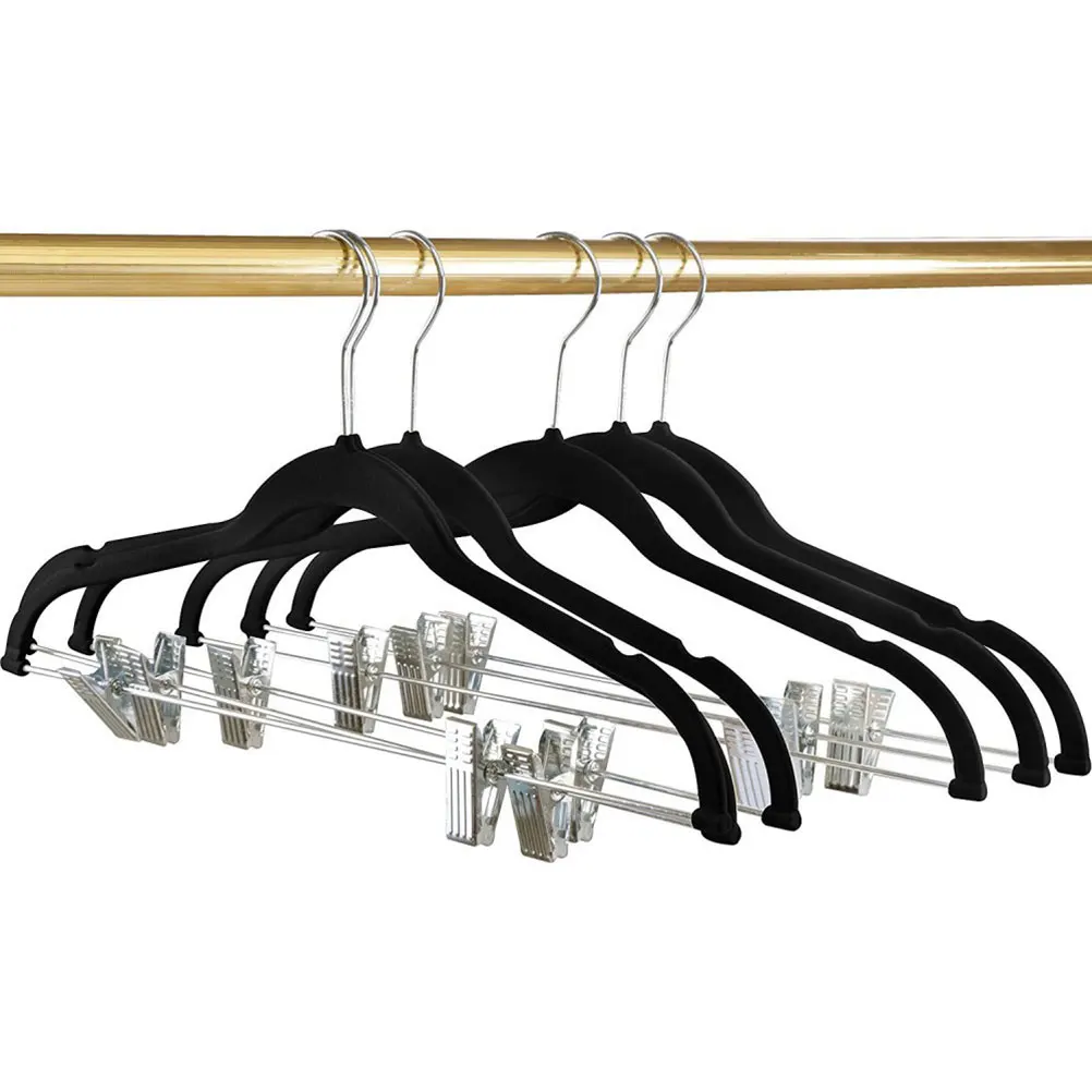 8pcs Velvet Clothes Hangers Premium Non-Slip Clothes Hangers with Clips for Coats Clothes Dress Pants Jackets
8pcs Velvet Clothes Hangers Premium Non-Slip Clothes Hangers with Clips for Coats Clothes Dress Pants Jackets