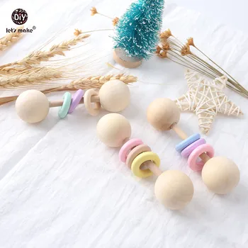 Let's Make Baby Toys 1pc Rattle Speelgoed Wood Rings Montessori Toys For Babies Gift Teething Wooden Rattles Baby Products
Let's Make Baby Toys 1pc Rattle Speelgoed Wood Rings Montessori Toys For Babies Gift Teething Wooden Rattles Baby Products