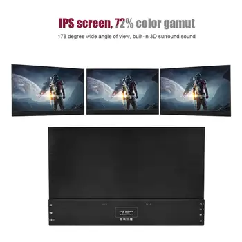 15.6inch 4K Ultrathin HD Portable Gaming Monitor for PS4\Xbox\Switch US Plug 110-240V US Plug
15.6inch 4K Ultrathin HD Portable Gaming Monitor for PS4\Xbox\Switch US Plug 110-240V US Plug