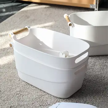 Toy Storage Basket Bathroom Washing Clothes Cosmetic Storage Basket Simple Decoration Organizer
Toy Storage Basket Bathroom Washing Clothes Cosmetic Storage Basket Simple Decoration Organizer