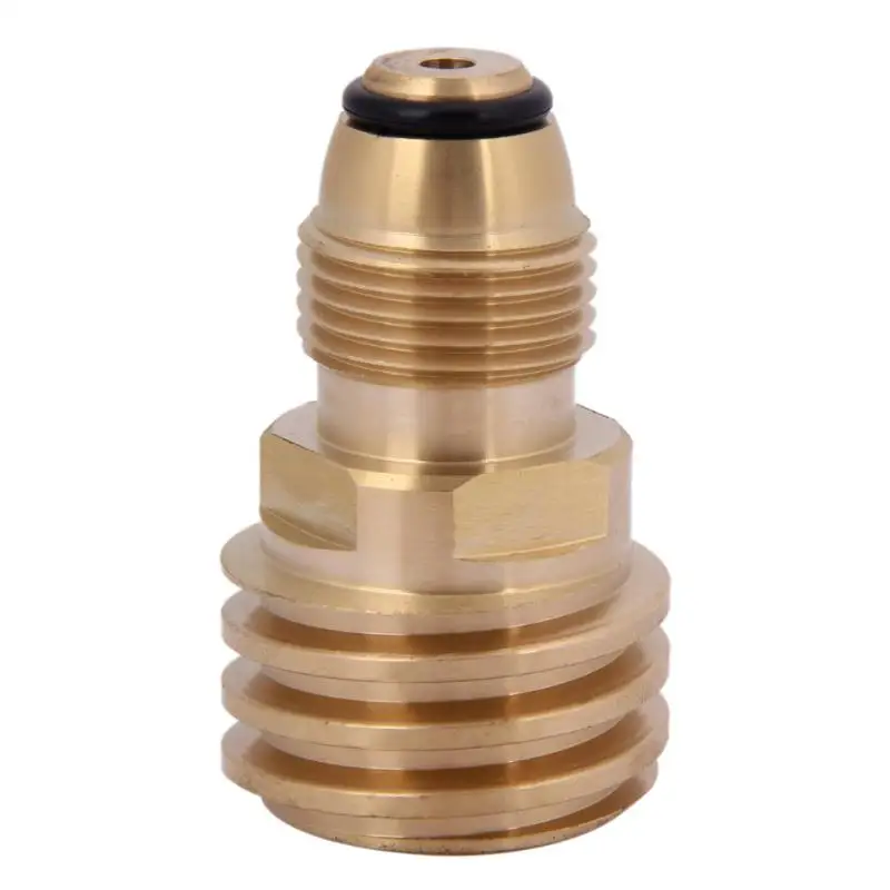 Convenient Outdoor Camping Picnic Gas Converts Valve Converts Propane LP TANK POL Service Valve to QCC Outlet Brass Adapter
Convenient Outdoor Camping Picnic Gas Converts Valve Converts Propane LP TANK POL Service Valve to QCC Outlet Brass Adapter