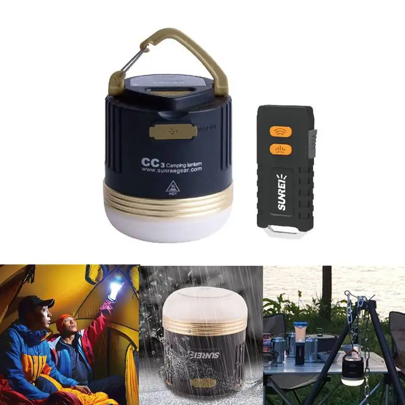 SUNREI CC3 Outdoor Camping Light 550 lumens 5W Rechargeable Camping Emergency Light Portable LED Lantern Lamp 9900mAh Battery
SUNREI CC3 Outdoor Camping Light 550 lumens 5W Rechargeable Camping Emergency Light Portable LED Lantern Lamp 9900mAh Battery