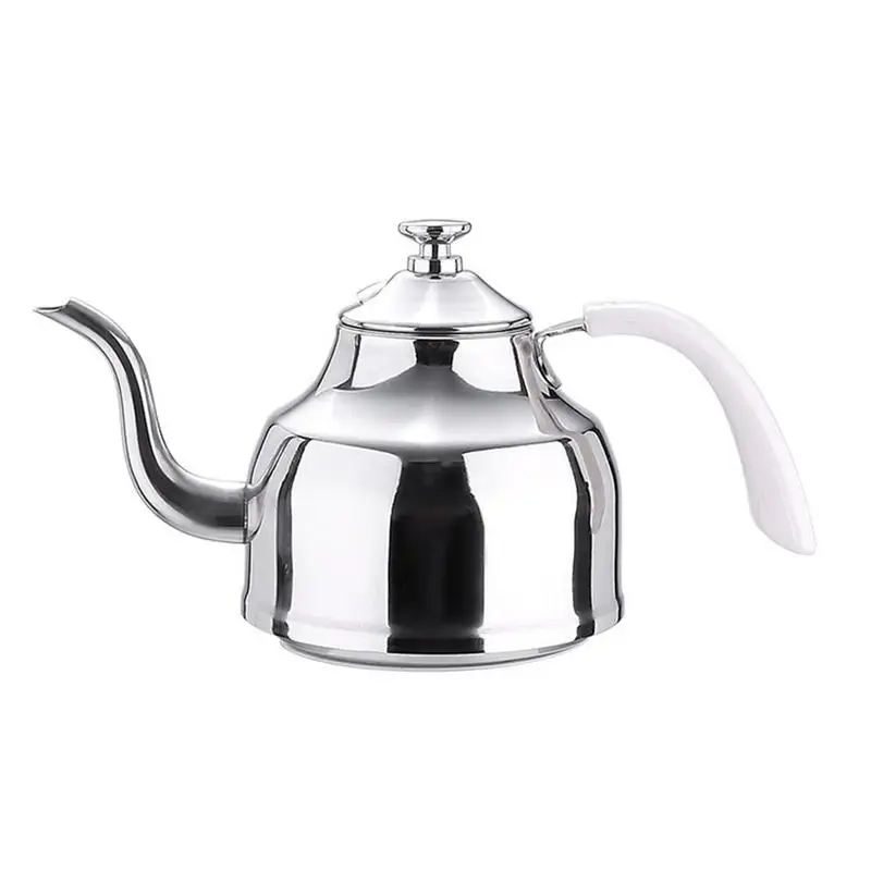 1.2L Stainless Steel Teapot Coffee Kettle With Infuser Hand-washing Coffee Pot Stainless Steel Teapot Filtered Flower Teapot
1.2L Stainless Steel Teapot Coffee Kettle With Infuser Hand-washing Coffee Pot Stainless Steel Teapot Filtered Flower Teapot