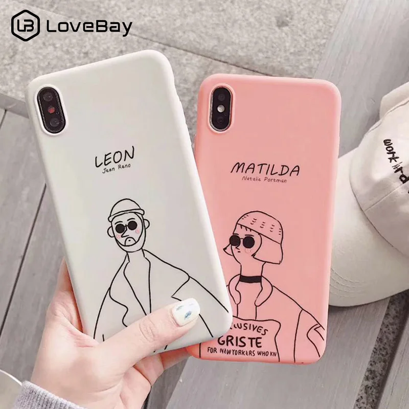 Lovebay Couples Phone Case For iPhone 6 6S 7 8 Plus X XS XR Xs Max Fashion Professional Killer Girl Soft TPU Silicone Back Cover
Lovebay Couples Phone Case For iPhone 6 6S 7 8 Plus X XS XR Xs Max Fashion Professional Killer Girl Soft TPU Silicone Back Cover