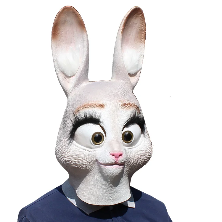 Novelty New Animal Cute Cosplay Theme Parties Latex Bunny Adult Full Head Rabbit Masks Halloween Props Movie Gag Birthday Gifts
Novelty New Animal Cute Cosplay Theme Parties Latex Bunny Adult Full Head Rabbit Masks Halloween Props Movie Gag Birthday Gifts