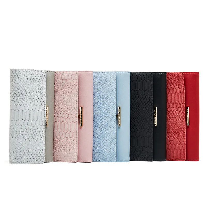 New Style Lady Money Clips Korean-Style High Quality Panel Irregular Long Purses Tri-Fold Clutch Bag For Cash Cards Alligator
New Style Lady Money Clips Korean-Style High Quality Panel Irregular Long Purses Tri-Fold Clutch Bag For Cash Cards Alligator