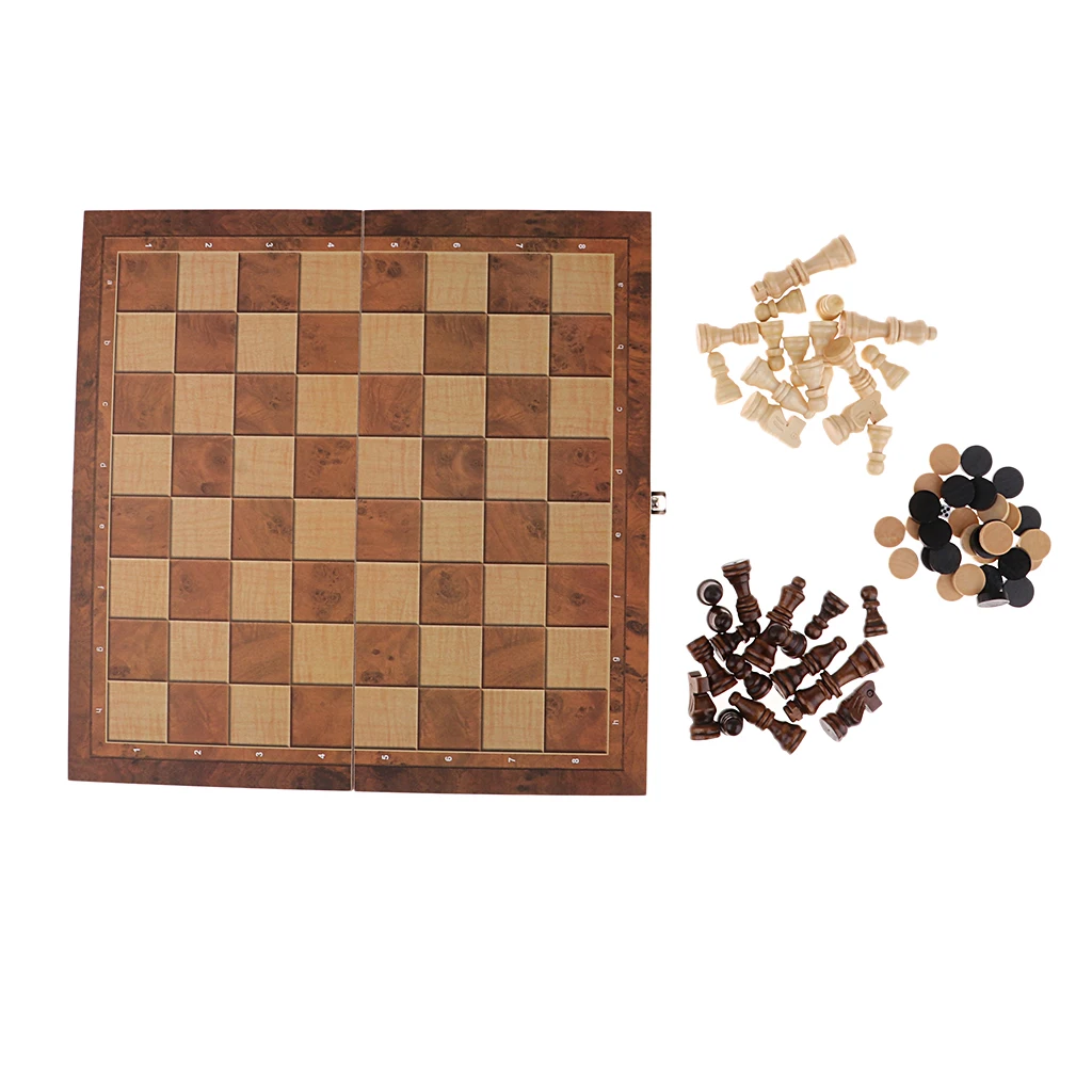 Portable Travel Games Chess & Checkers & Backgammon 3 in 1 Set Without Magnetic Board Size 34x34cm Kids Gift Wooden
Portable Travel Games Chess & Checkers & Backgammon 3 in 1 Set Without Magnetic Board Size 34x34cm Kids Gift Wooden