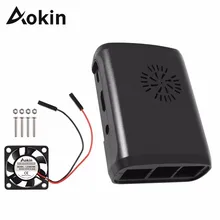Aokin for Raspberry Protective Case ABS Shell Cover With Mini Cooling Fan for Raspberry Pi 2 Raspberry Pi Model B Plus +
Aokin for Raspberry Protective Case ABS Shell Cover With Mini Cooling Fan for Raspberry Pi 2 Raspberry Pi Model B Plus +