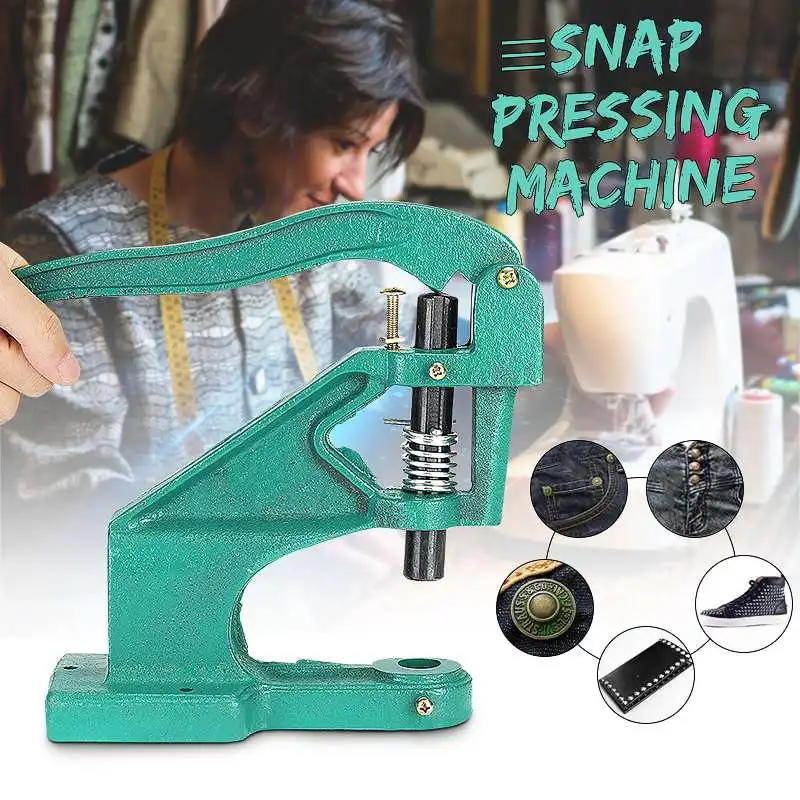 1PC Manual Pressure Rivet Machine Snap Button Clinching Machine Pressing Machine Snap Pressing Machines
1PC Manual Pressure Rivet Machine Snap Button Clinching Machine Pressing Machine Snap Pressing Machines