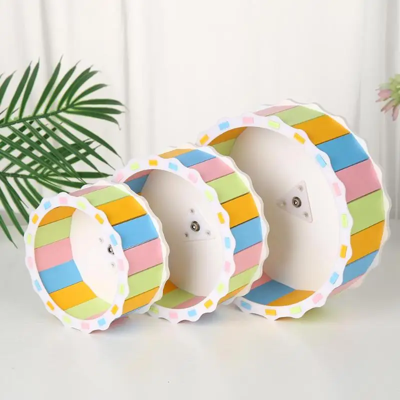 Wood Silent Hamster Round Wheel Small Pet Guinea Pig Exercise Sports Roller guinea pig chinchilla Fits for hamster pets toys
Wood Silent Hamster Round Wheel Small Pet Guinea Pig Exercise Sports Roller guinea pig chinchilla Fits for hamster pets toys